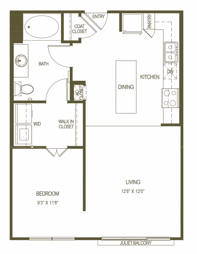 Unit 471 427 floor plan